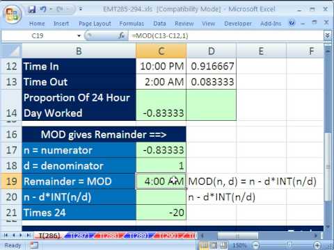 drivers hours calculator excel